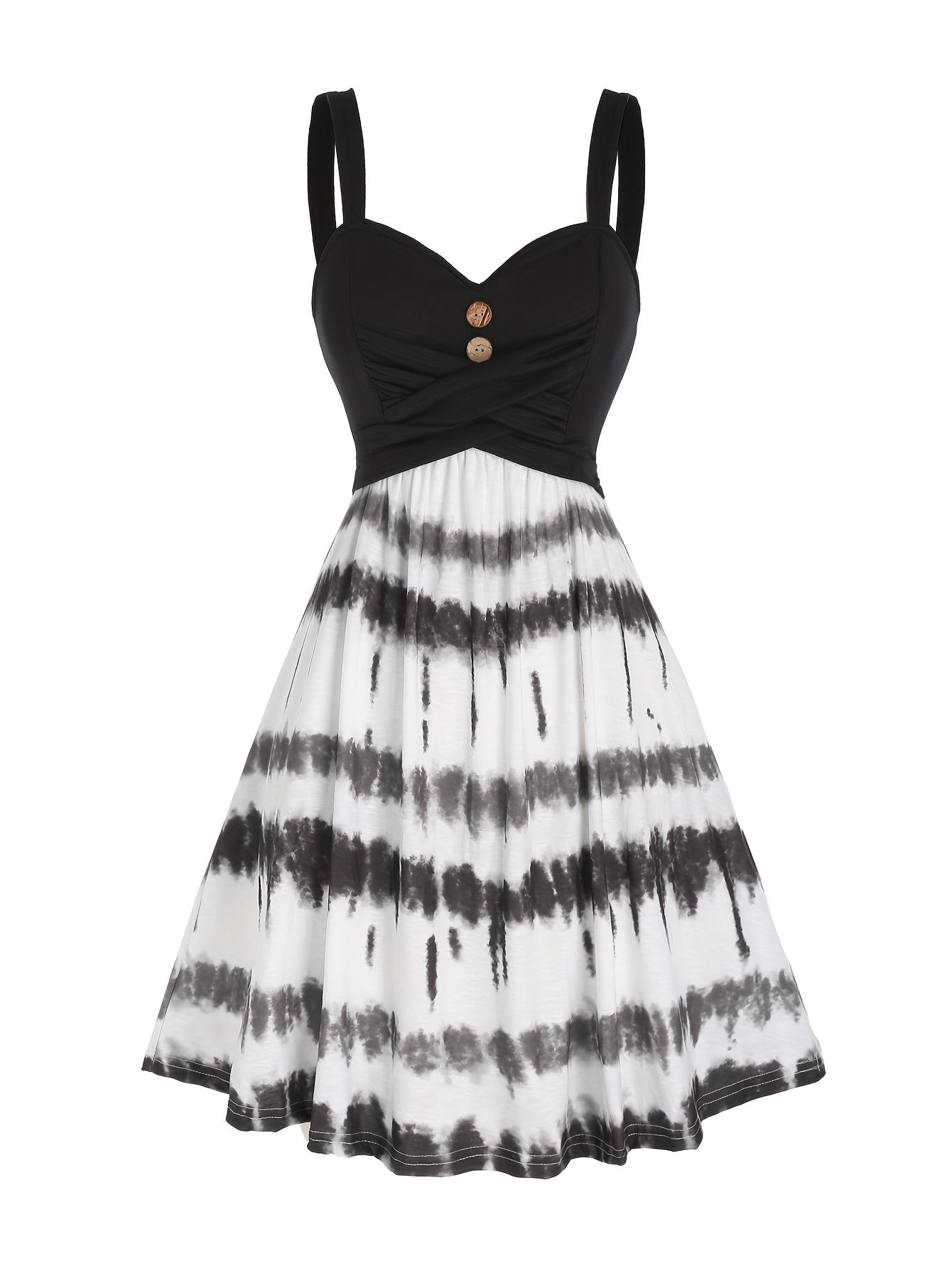 Gisele | Women's Comfortable Tie-Dye Sleeveless Summer Dress