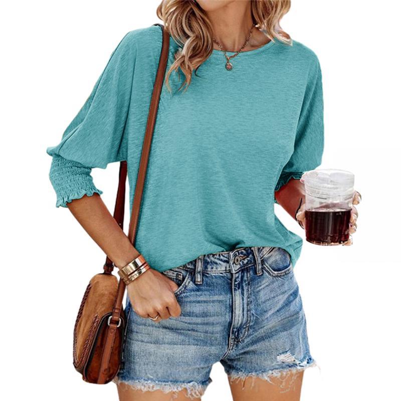 Sienu | Women's Relaxed Classic Lightweight Summer Workwear Blouse