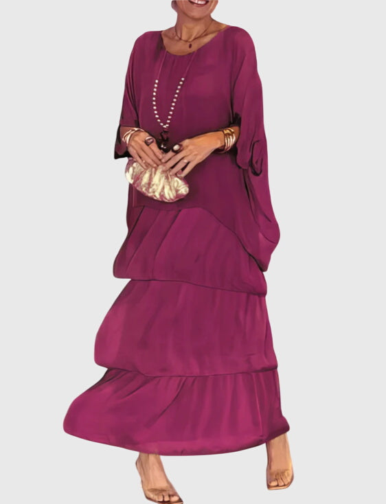 Susan | Women's Elegant Long Flowing Maxi Dress