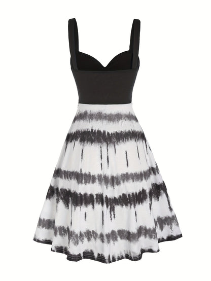 Gisele | Women's Comfortable Tie-Dye Sleeveless Summer Dress