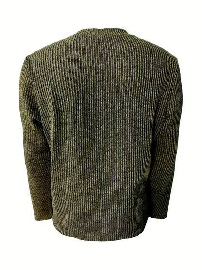 Men's Relaxed Brit & Boho | Logan Luxe Jumper