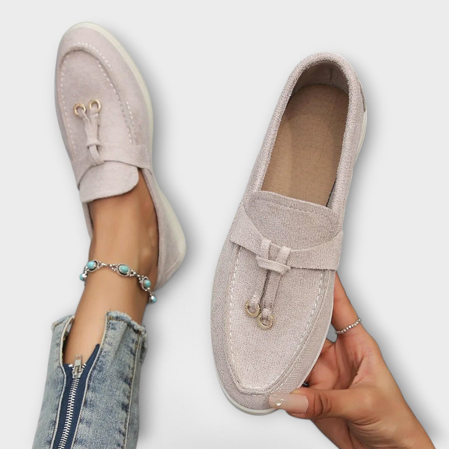 Gamila | Women's Cushioned Slip-On Elegant Loafer