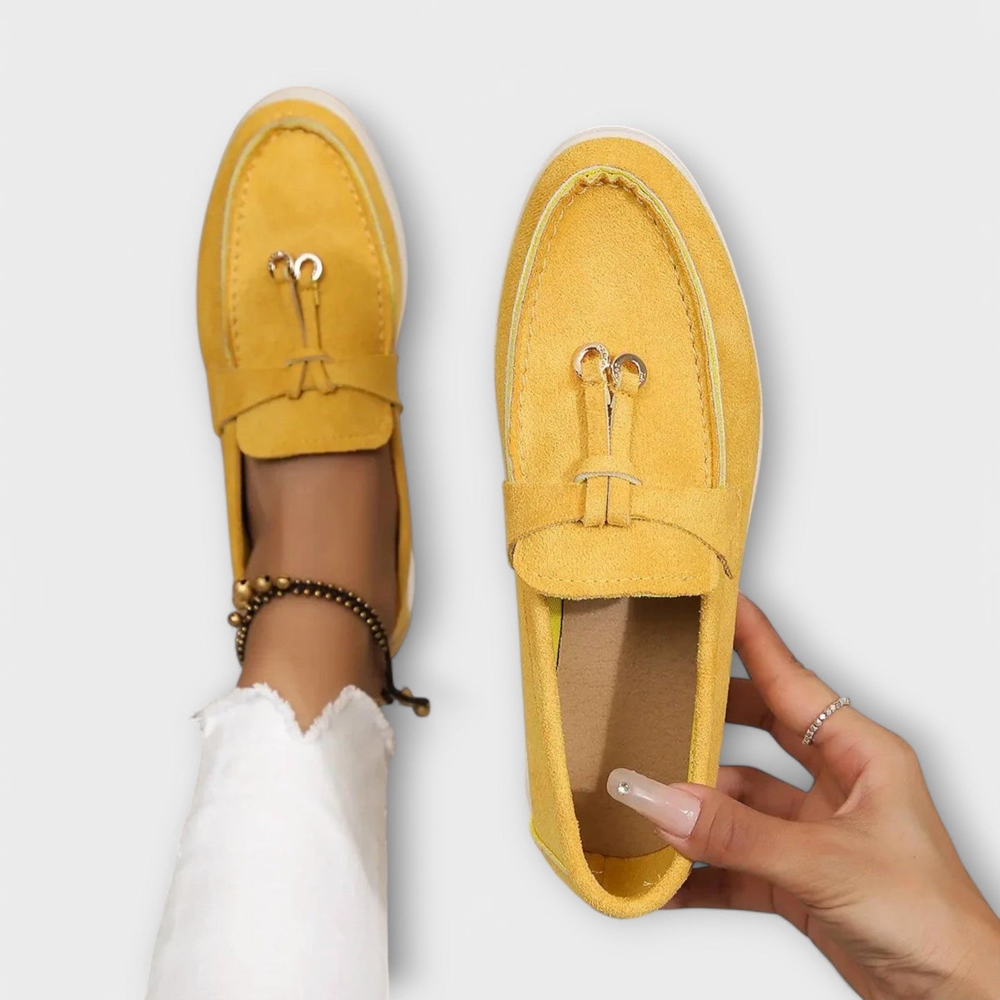 Gamila | Women's Cushioned Slip-On Elegant Loafer