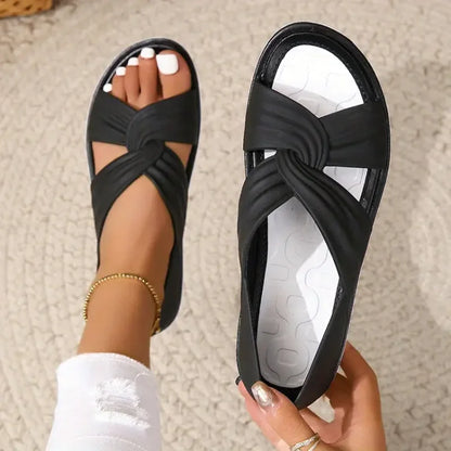 Luna | Women's Cushioned Open-Toe Comfortable Orthopedic Toe Sandals