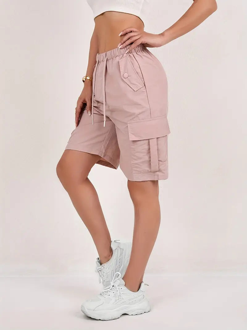Via | Women's Relaxed Lightweight Quick-Dry Cargo Shorts with Pockets