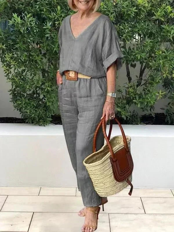 Claire | Women's Luxe Relaxed Two-Piece Outfit