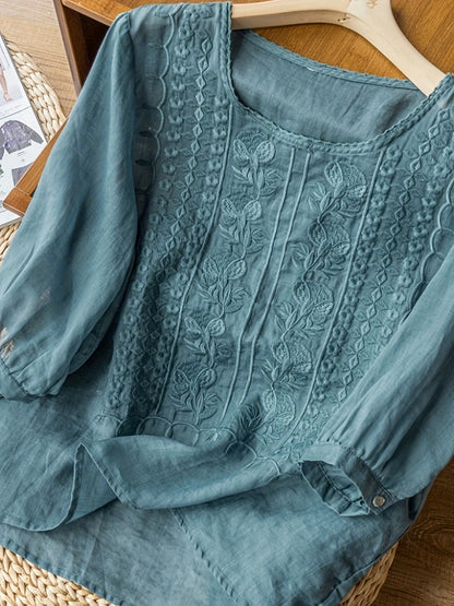 Josie | Women's Embroidered Blouse