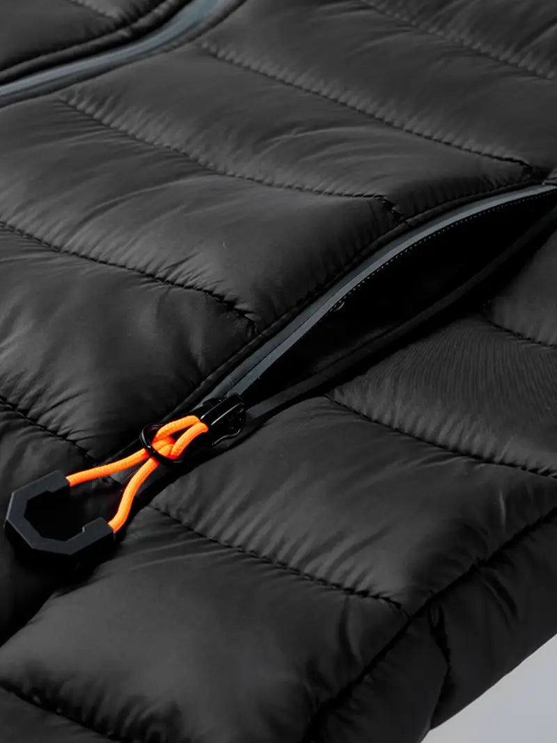 Men's Elegant Hooded Jacket with Hooded