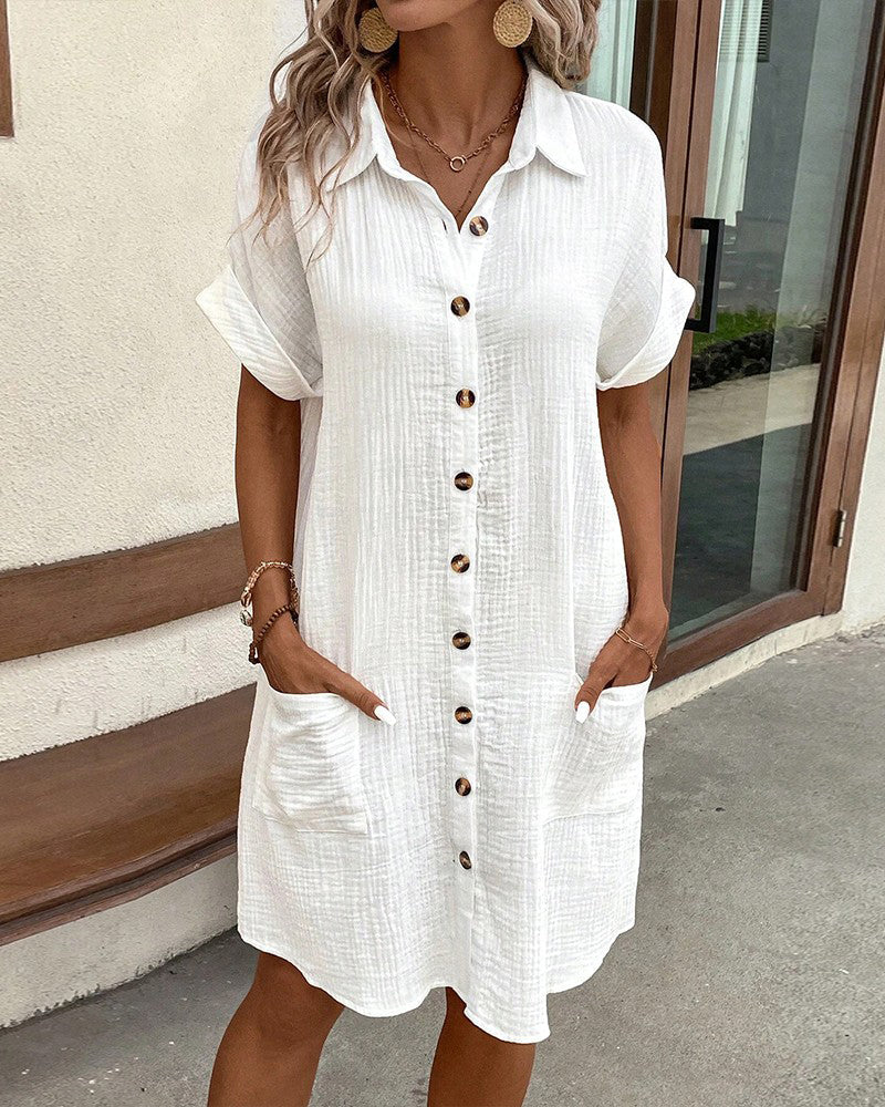 Melissa | Women's Comfortable Summer Dress with Pockets