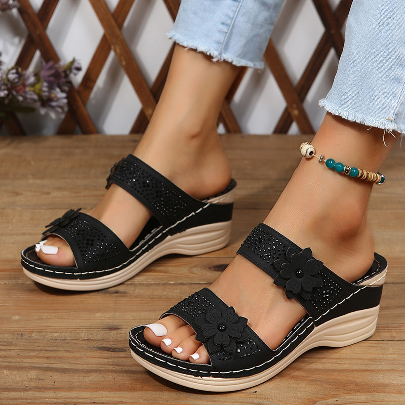 Women's Delor Floral Wedge Sandal
