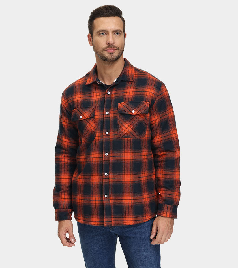 Matteo | Checked Hybrid Jacket with Pockets