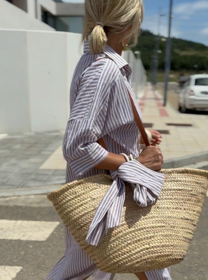 Veronica | Women's Classic Striped Shirt