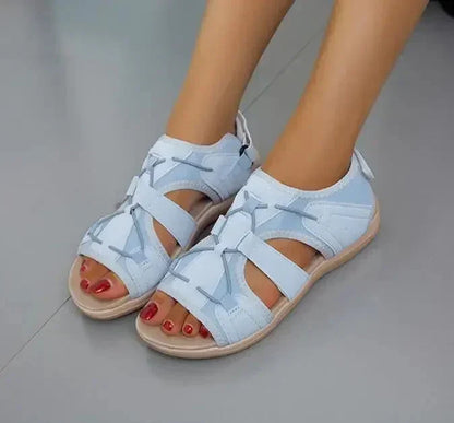 Women's Cushioned Open-Toe Comfort Fit Orthopedic Sandals