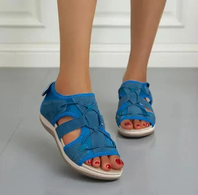 Women's Cushioned Open-Toe Comfort Fit Orthopedic Sandals