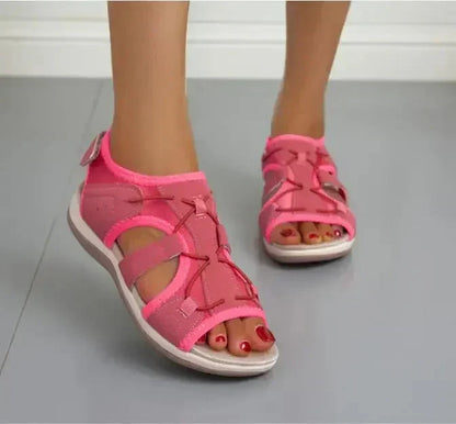 Women's Cushioned Open-Toe Comfort Fit Orthopedic Sandals