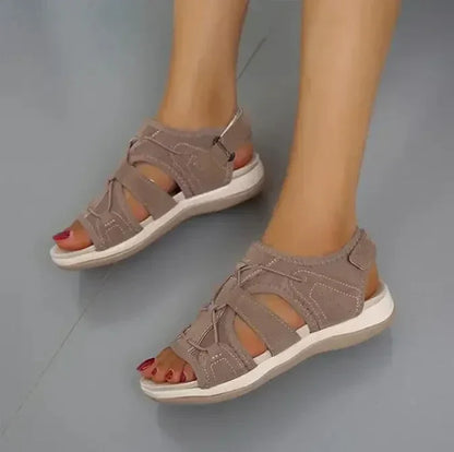 Women's Cushioned Open-Toe Comfort Fit Orthopedic Sandals