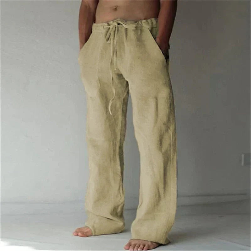 Davide | Men's Relaxed Trousers with Drawstring