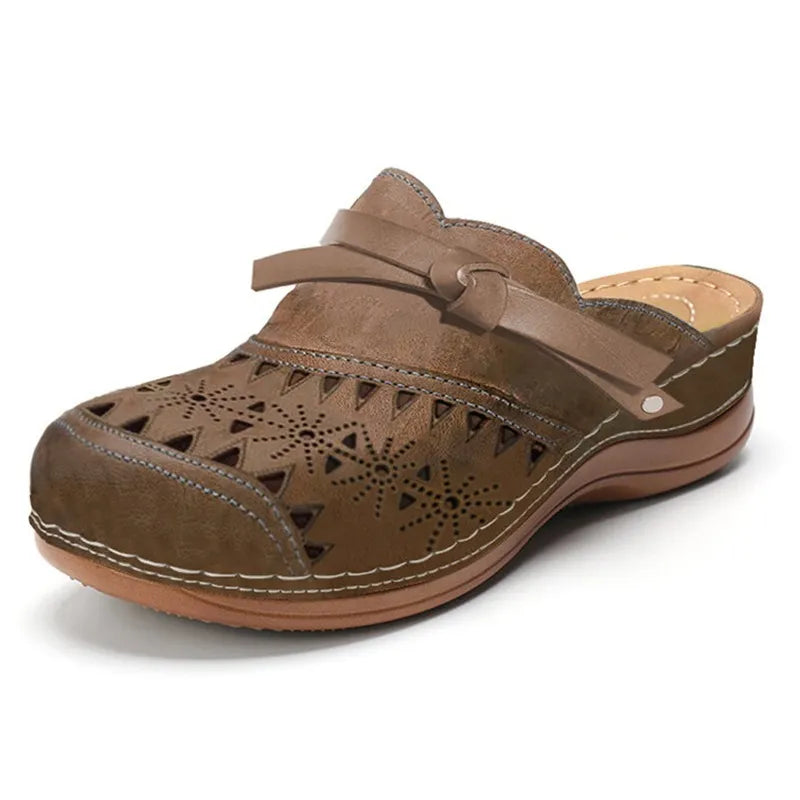 Lya | Women's Cushioned Slip-On Orthopedic Comfort Clogs with Arch Support