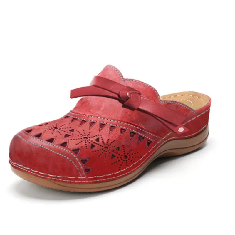 Lya | Women's Cushioned Slip-On Orthopedic Comfort Clogs with Arch Support