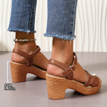 Women's Haven Braided Heel Sandals