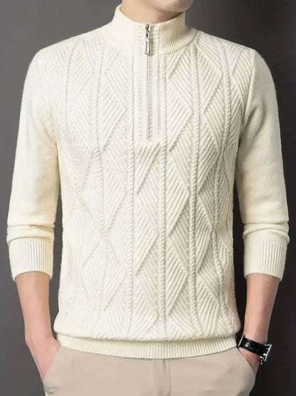 Men's Brit & Boho | The Everest Cable Jumper