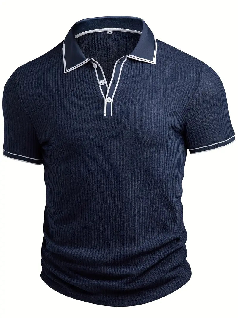Emilio | Men's Custom Ribbed Polo