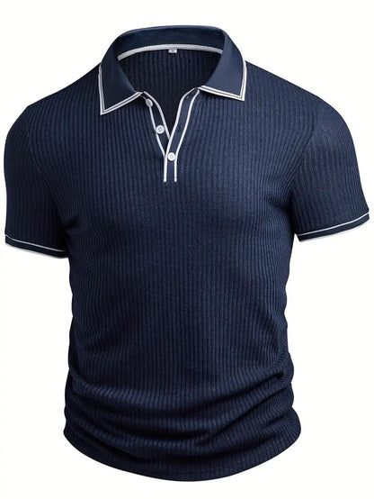 Emilio | Men's Custom Ribbed Polo