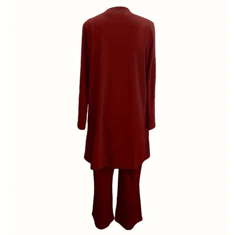 Chic Women's 3-Piece Relaxed Fit Ensemble
