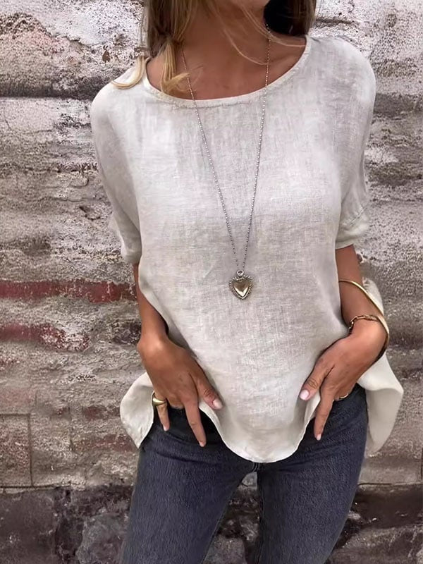 Casia | Women's Minimalist Relaxed Top