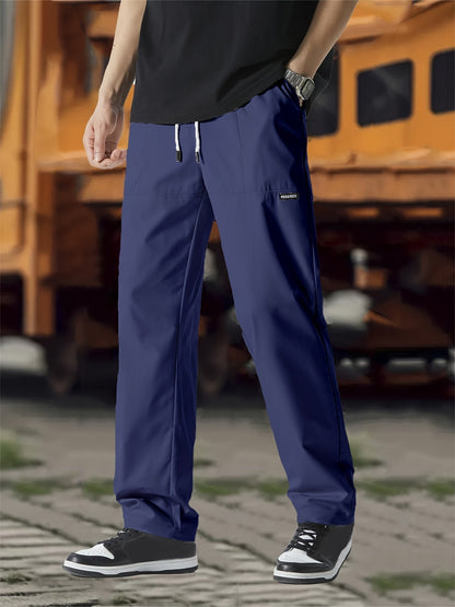 Gideon | Men's Relaxed Straight Leg Joggers with Drawstring