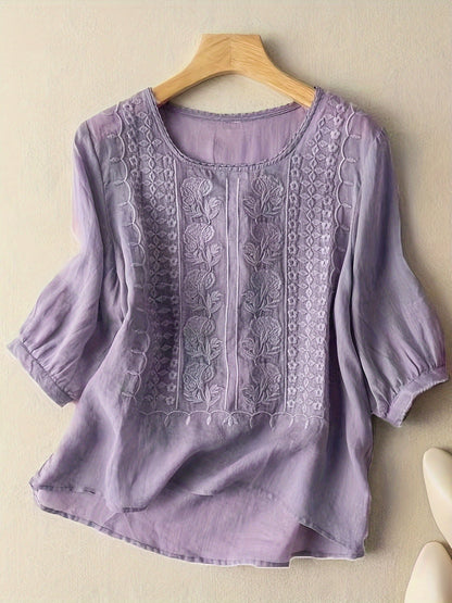 Josie | Women's Embroidered Blouse