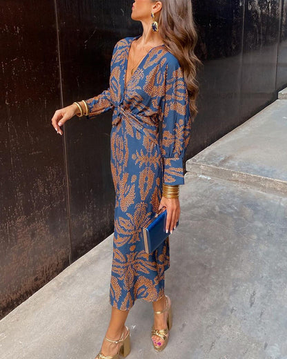 Giulia | Women's Elegant Dress with Long Sleeve