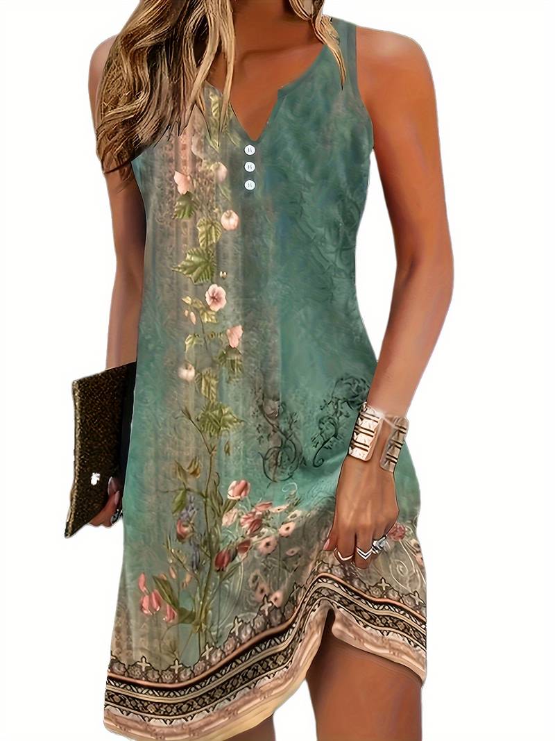 Dahlia | Women's Sleeveless Comfortable Mini Dress