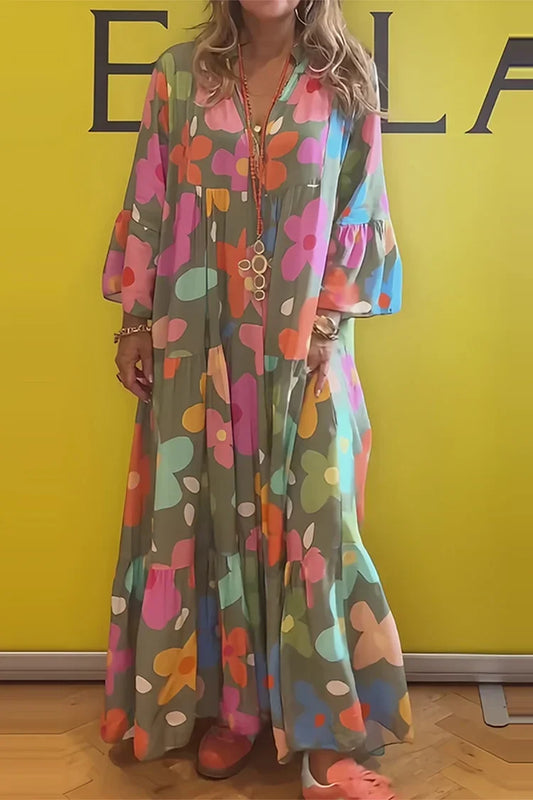Women's Relaxed Floral Dream | Easygoing Maxi Dress