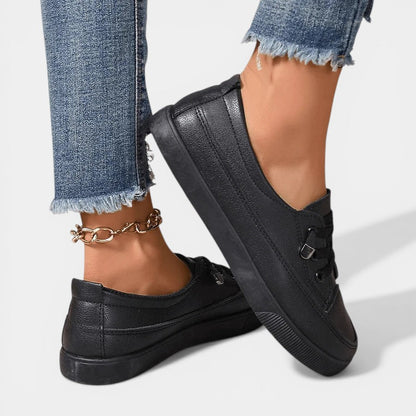 Ana | Orthopedic Flat Lace-Up Shoes