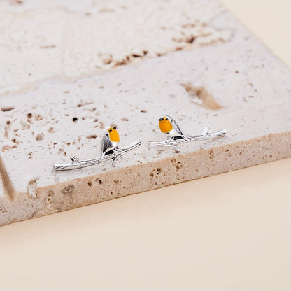 Playful Bird-Inspired Earrings