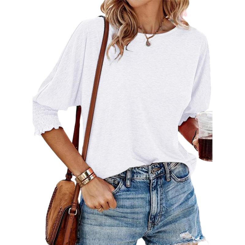 Sienu | Women's Relaxed Classic Lightweight Summer Workwear Blouse