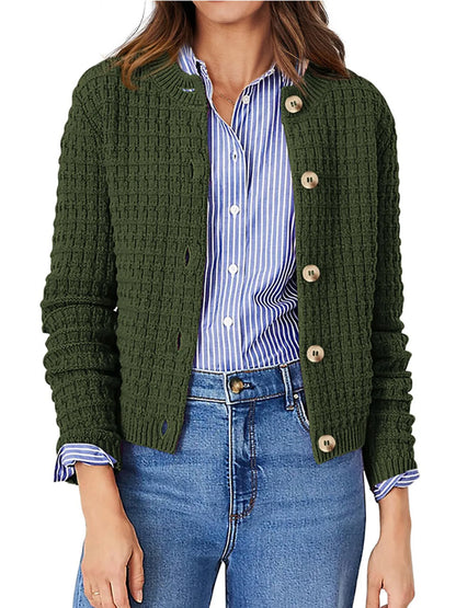 Harper | Women's Cardigan with Button Placket