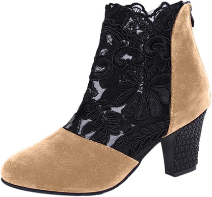 Jane | Women's Cushioned Lace-Up Elegant Summer Pumps