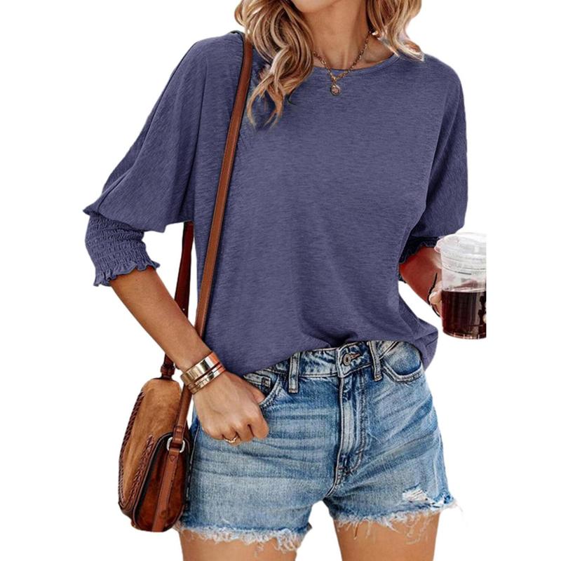 Sienu | Women's Relaxed Classic Lightweight Summer Workwear Blouse