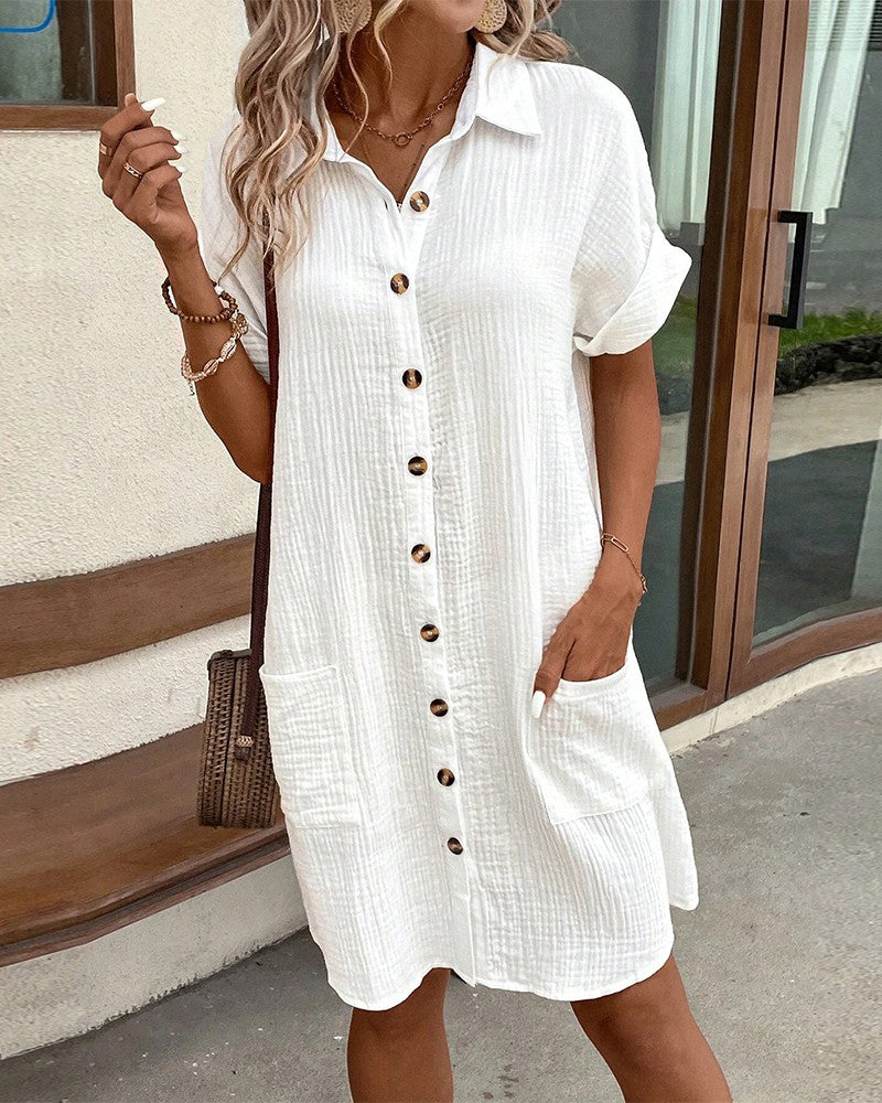 Melissa | Women's Comfortable Summer Dress with Pockets