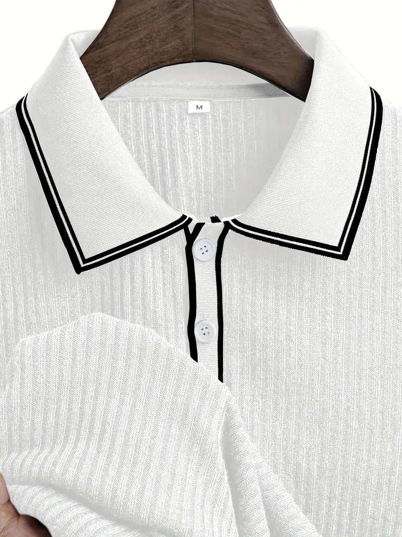 Emilio | Men's Custom Ribbed Polo