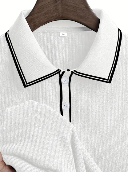 Emilio | Men's Custom Ribbed Polo