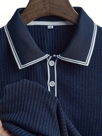 Emilio | Men's Custom Ribbed Polo