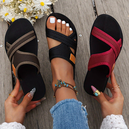 Gaia | Lightweight Open-Toe Breathable Slide Sandals
