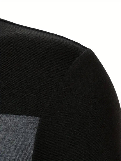 Men's Brit & Boho | The Aspen Colourblock Quarter-Zip