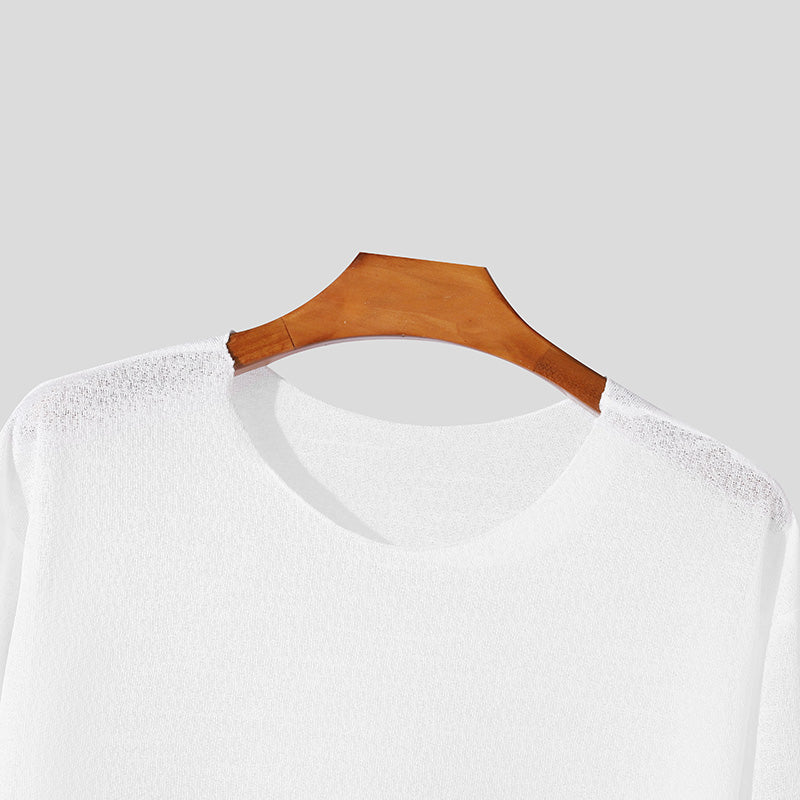 Dakota | Men's Longline Sweatshirt with Round Neck