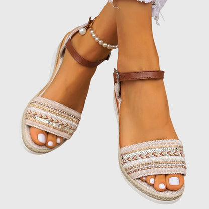 Joselyn | Women's Cushioned Open-Toe Summer Orthopedic Sandals
