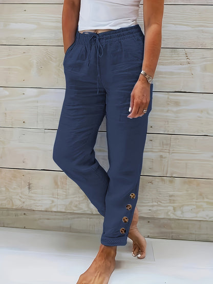Lana | Women's Slim Straight Trousers