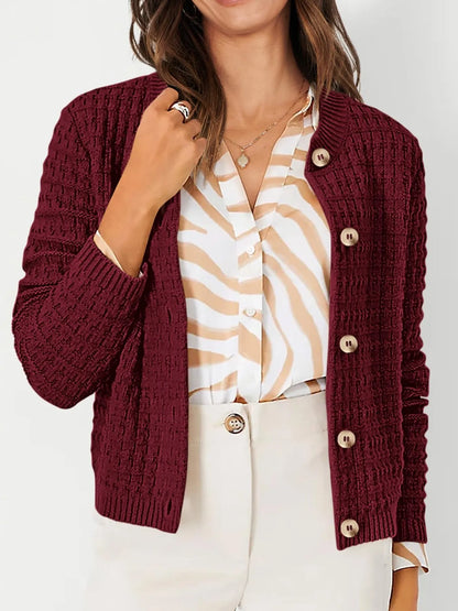 Harper | Women's Cardigan with Button Placket